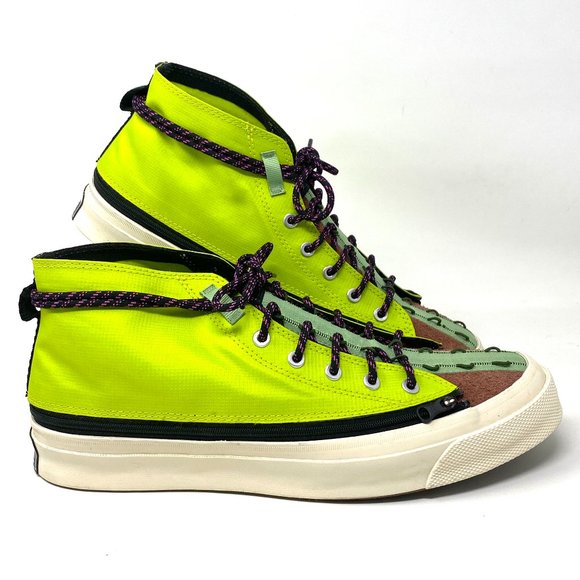 Converse Deck Star Zip Love Drown Mid Top Shoes Men's Suede Canvas 170053C